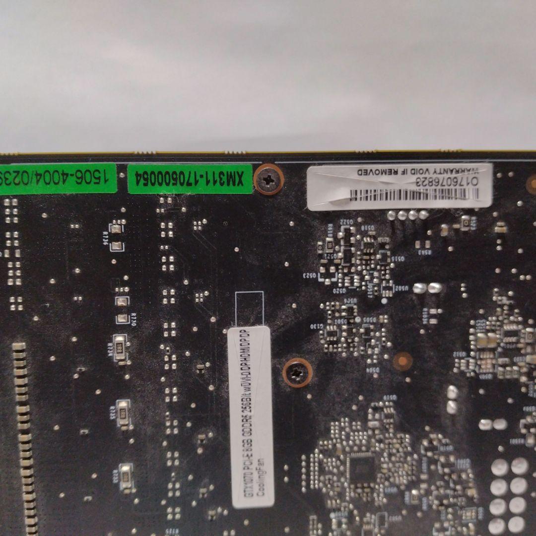 GTX 1070 8GB GDDR5 グラフィックボード　中古