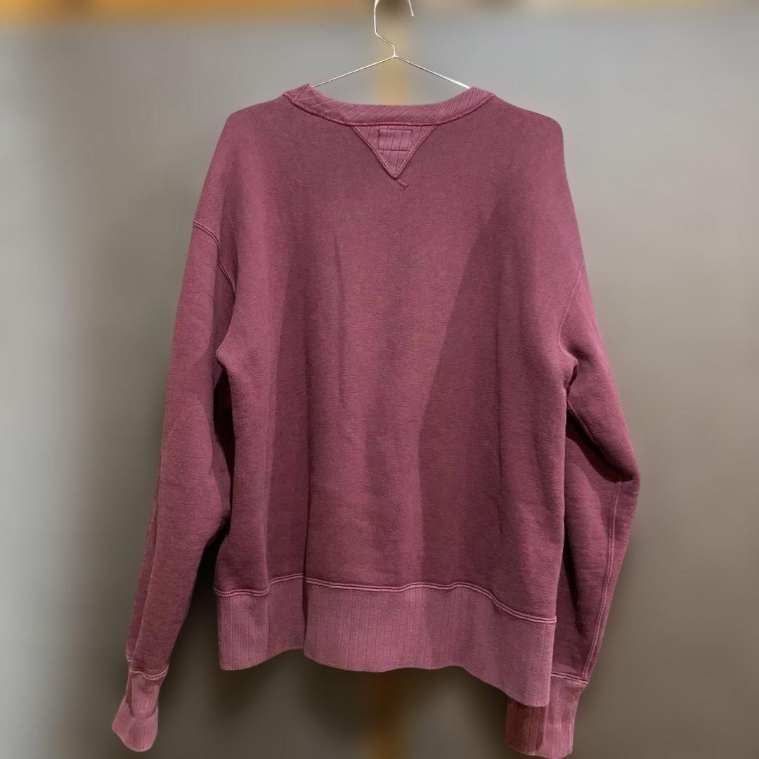 スウェット/両V/バーガンディ【リアルマッコイズ】