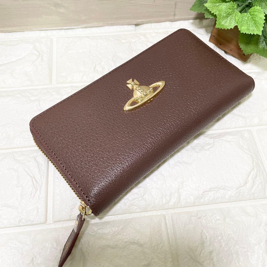 【新品・未使用】ヴィヴィアン・ウエストウッド　長財布ブラウン