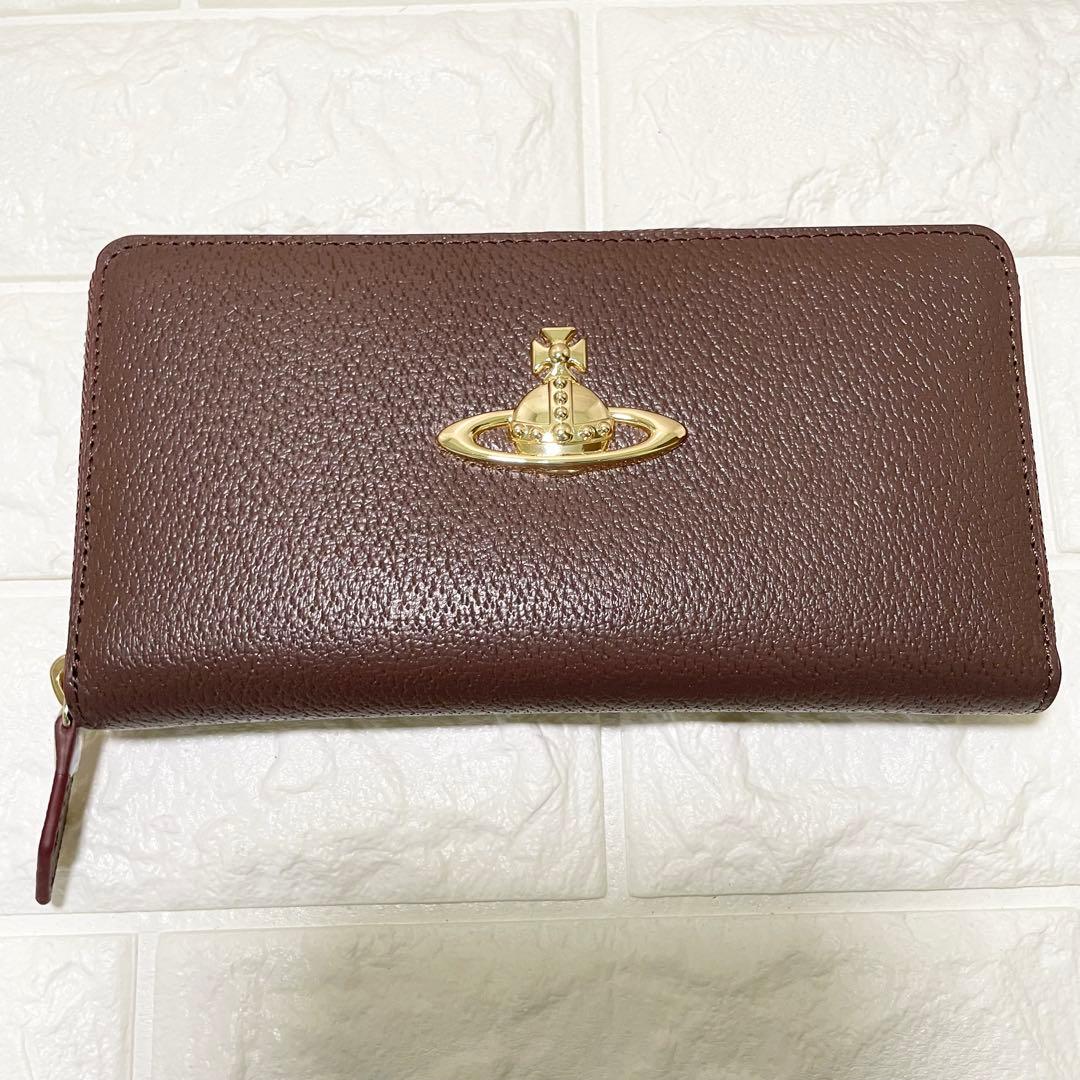 【新品・未使用】ヴィヴィアン・ウエストウッド　長財布ブラウン