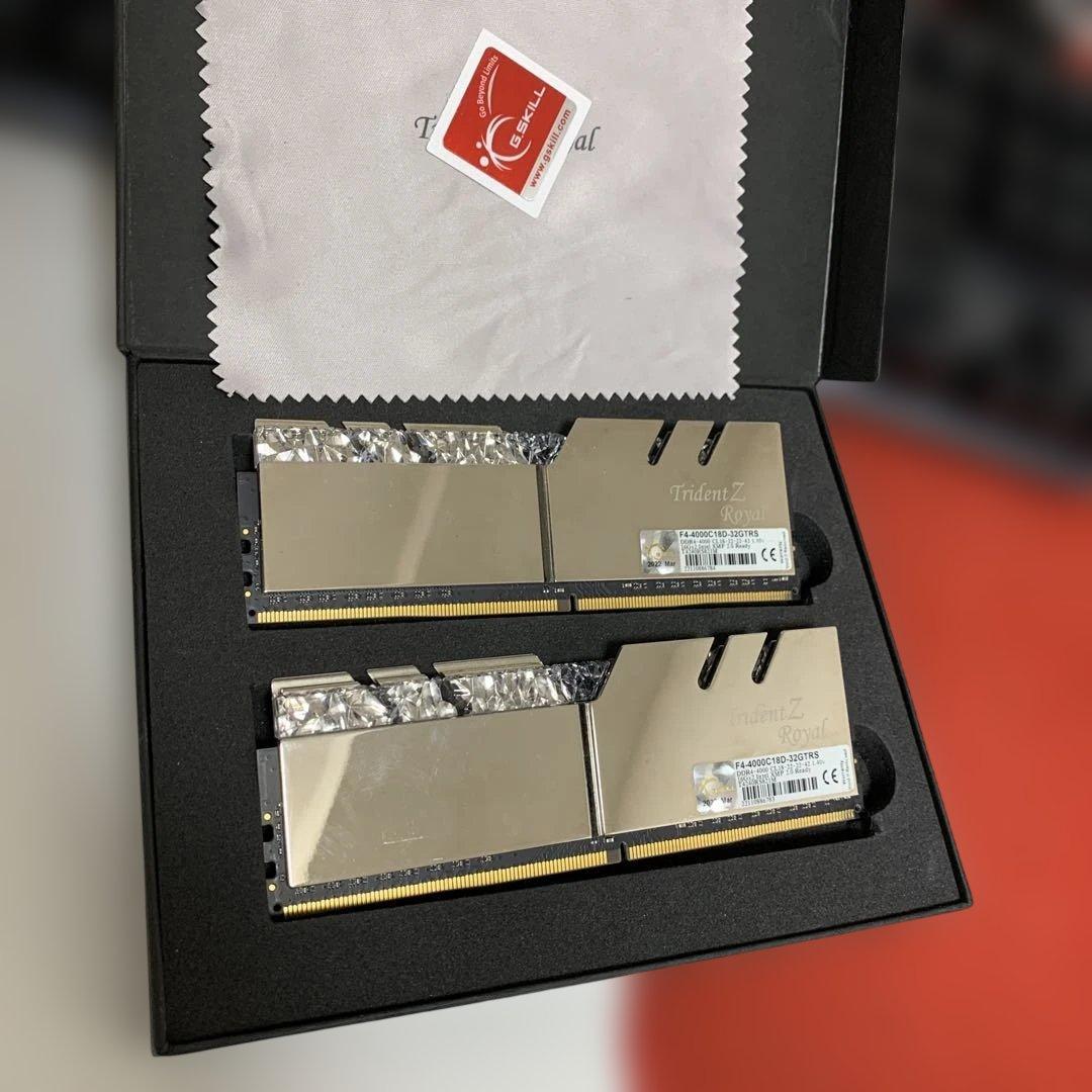 メモリー G.SKILL TridentZ  32GB DDR4 4000MHz