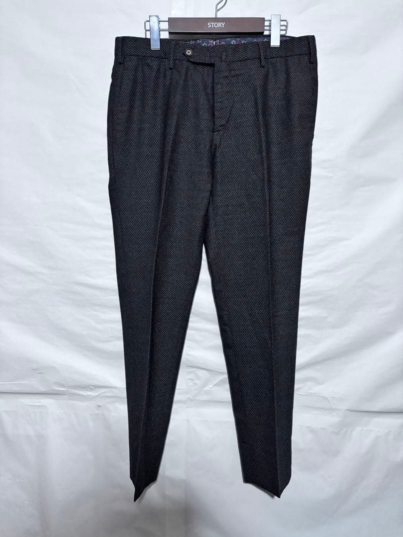 PT 01ダークグレー スラックス サイズ50 美品