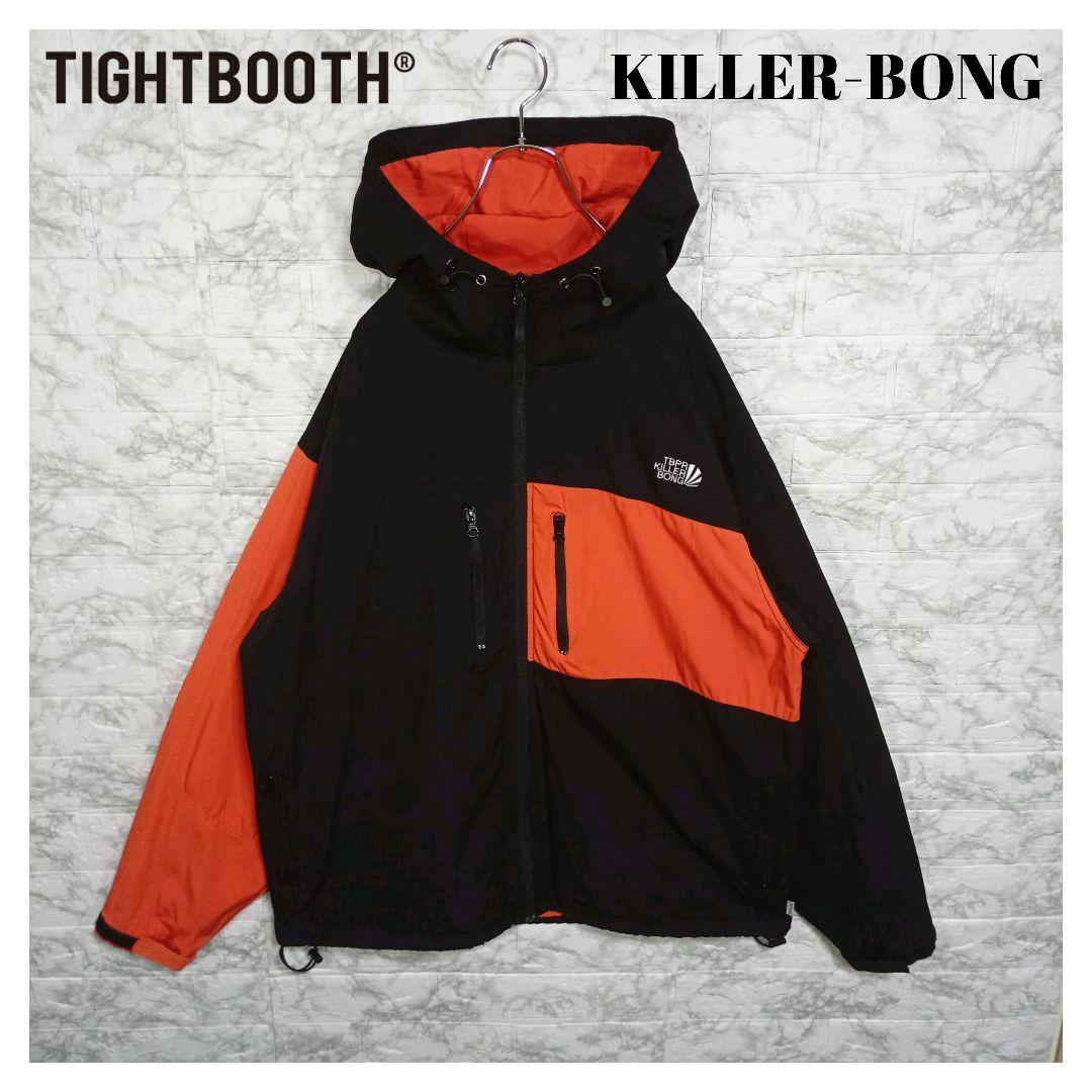 【TIGHTBOOTH】KILLER-BONGコラボロゴ刺繍マウンテンジャケット