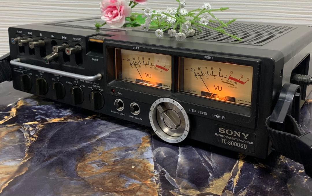 希少SONYソニー TC-3000 SDデンスケ3000カセット中古品動作品美品