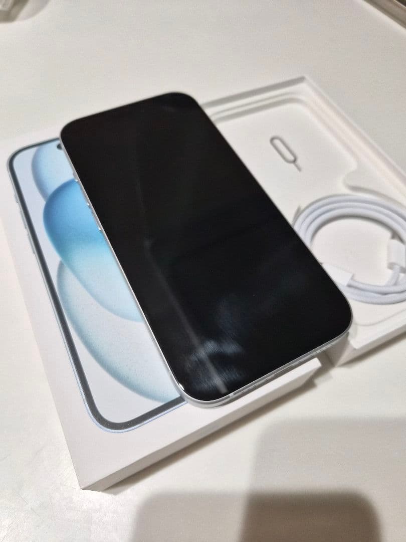 【週末限定値下】Apple iPhone15 ブルー 128GB SIMフリー