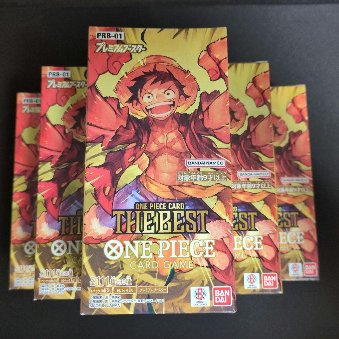 ONE PIECE カードゲーム THE BEST 6box テープ付き