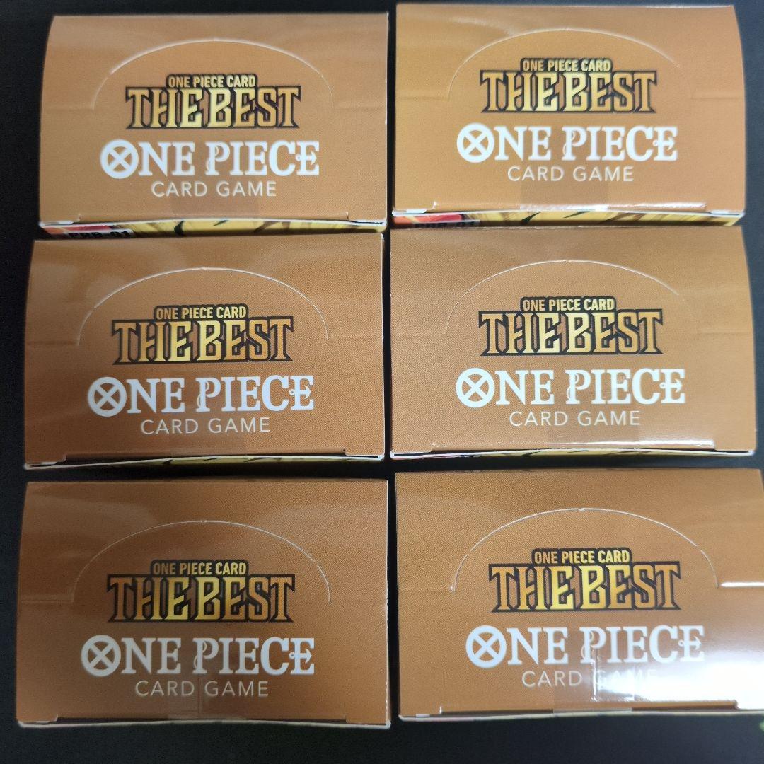 ONE PIECE カードゲーム THE BEST 6box テープ付き
