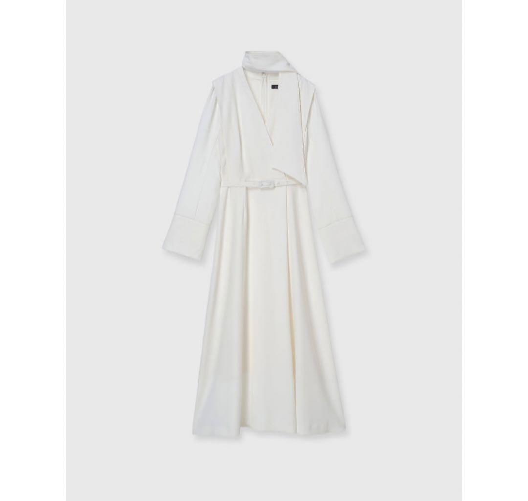 【値下げ‼︎】anuans アニュアンス ダブルサテンクラシカルワンピース