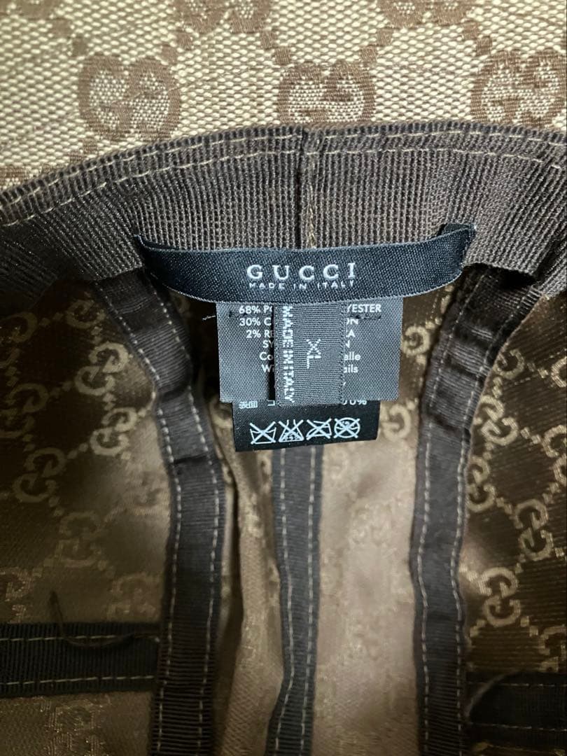 Gucci GGパターン バケットハット XL