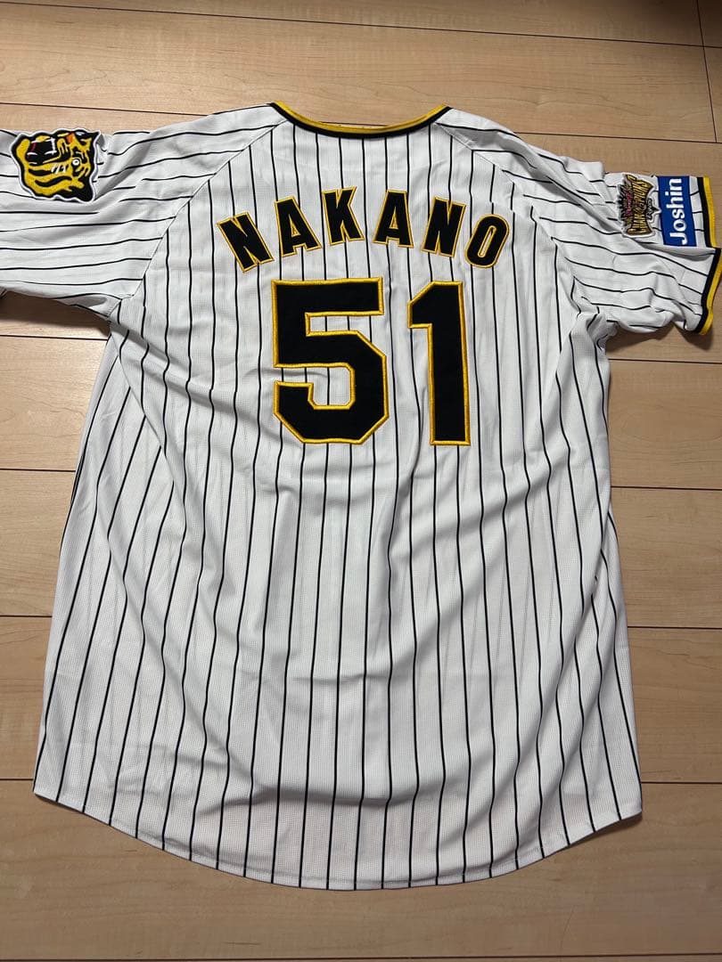 XOサイズ　阪神タイガース51中野ユニフォーム