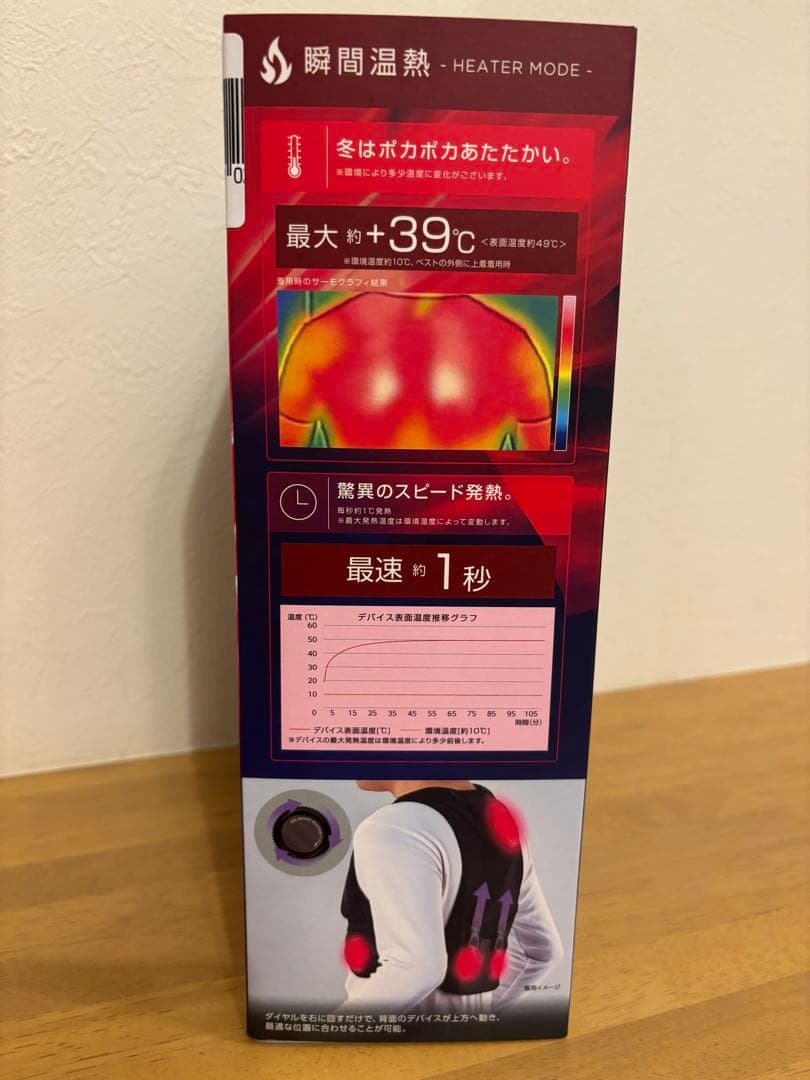 最新2025 ワークマン ペルチェベスト　新品未使用品