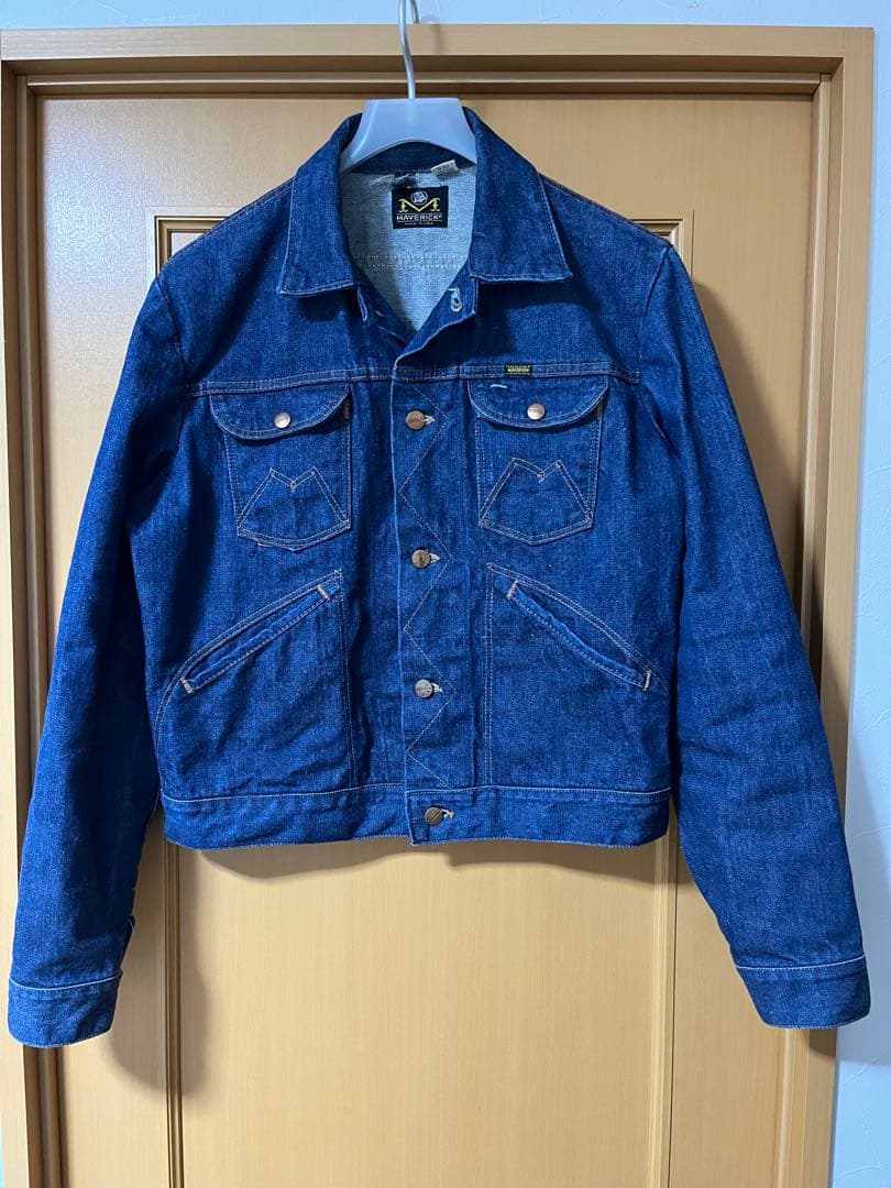 70s MAVERICK マーベリック デニム ジャケット 42 ブルーベル