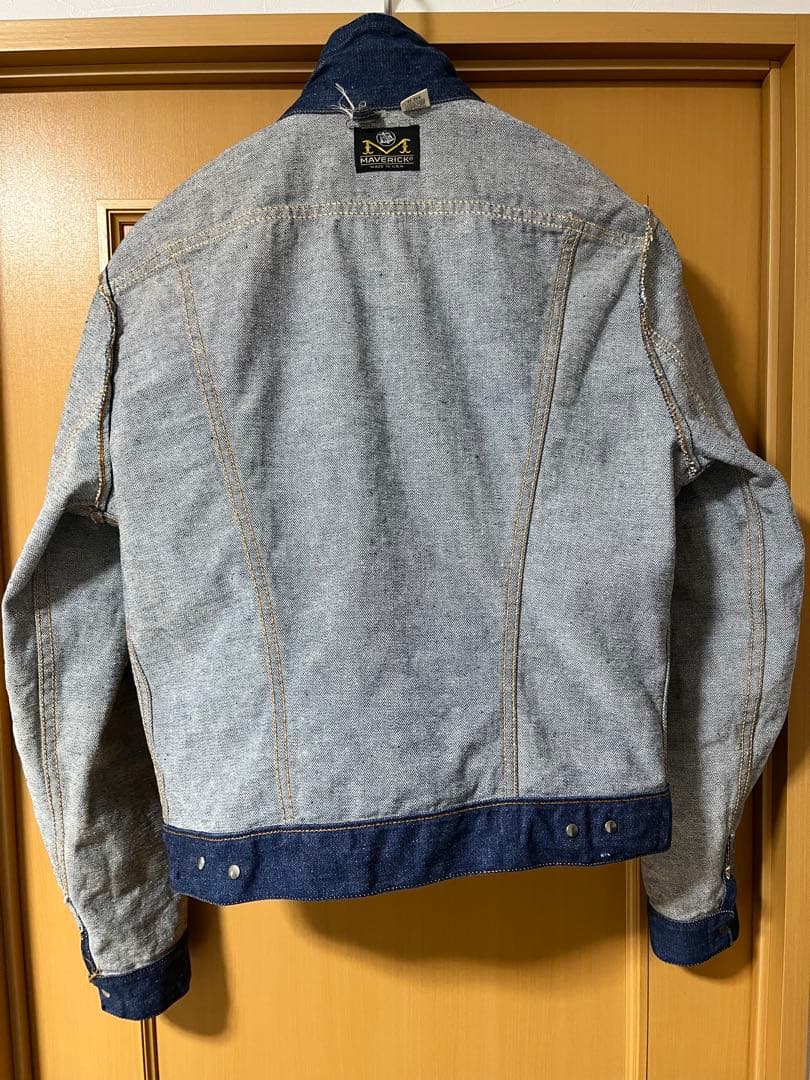 70s MAVERICK マーベリック デニム ジャケット 42 ブルーベル