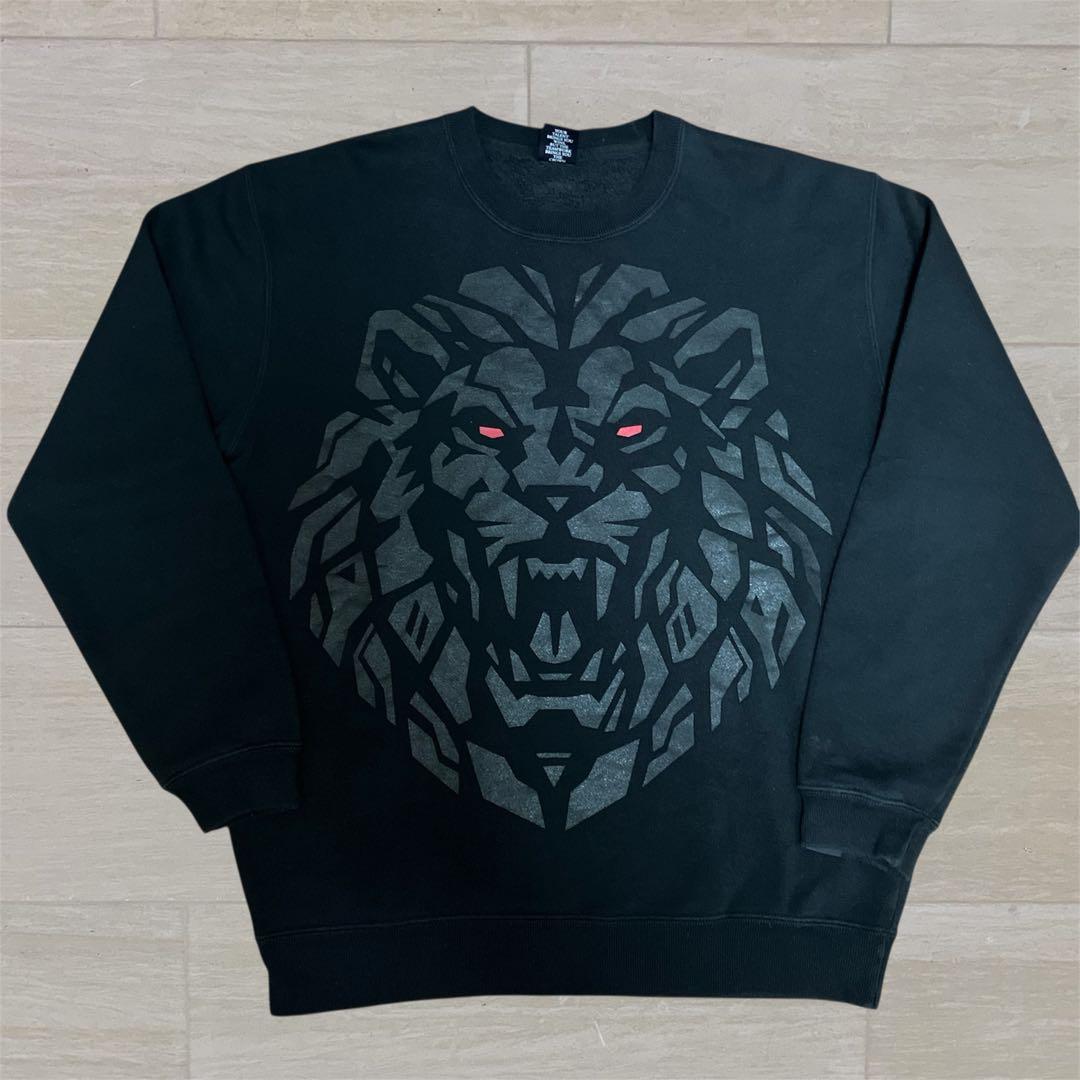 APPLEBUM 新日本プロレス　スウェット　トレーナー　アップルバム　ライオン