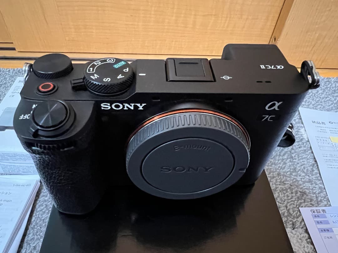 SONY α7C II ブラックボディ単品・ 美品・動作良好