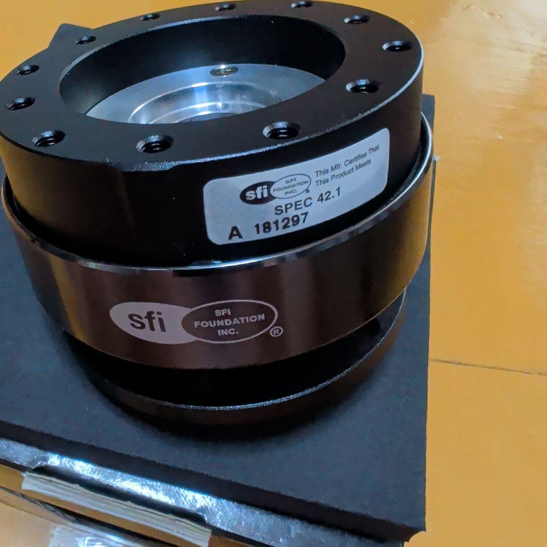 NRG SRK-200-1BK ステアリングハブ ブラック　チン音