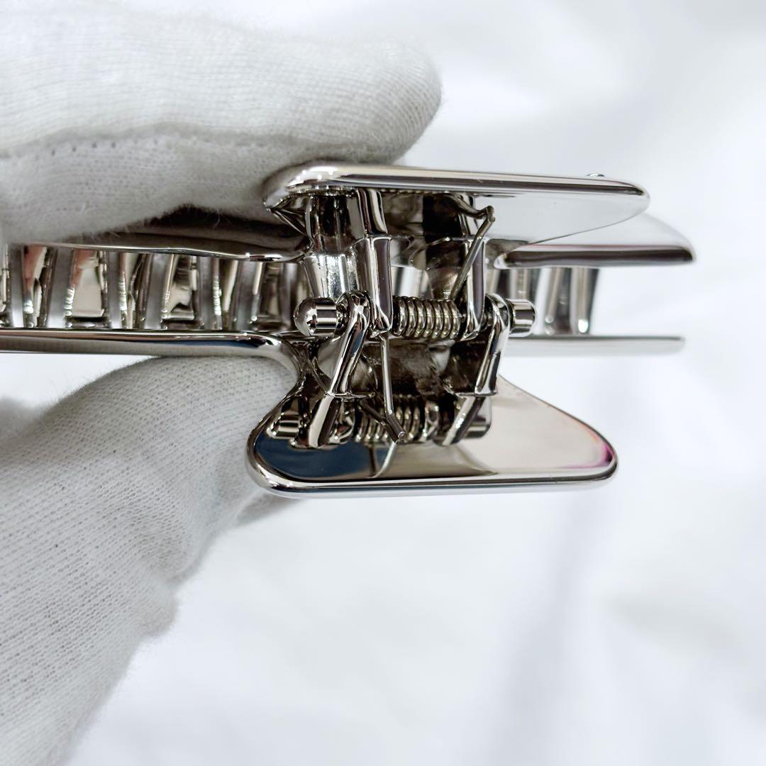 極美品　正規品✨　PRADA プラダ　ヘアクリップ　バレッタ　メタルクリップ