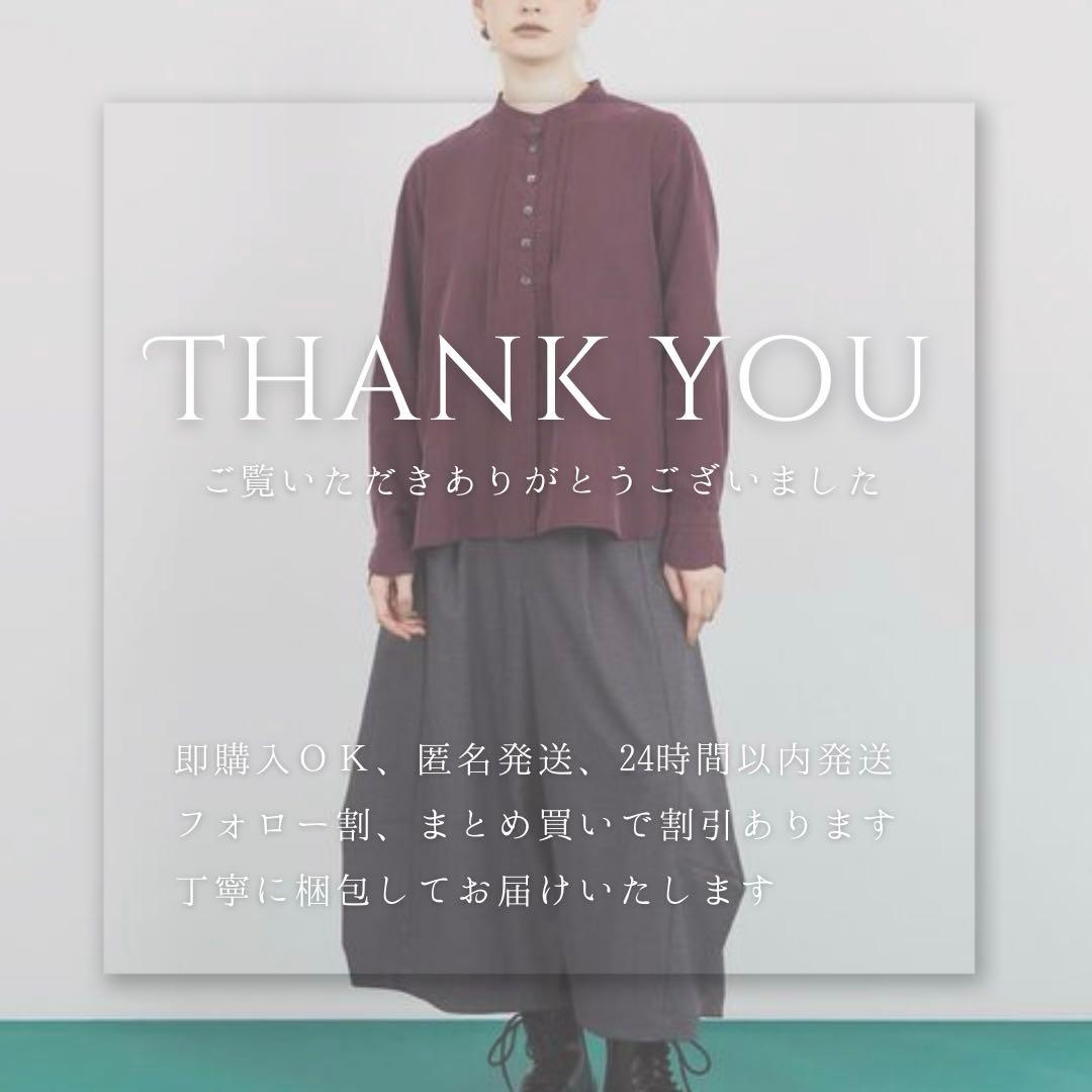 美品　フラボア　FRAPBOIS ウールライクパンツ タックワイドパンツ