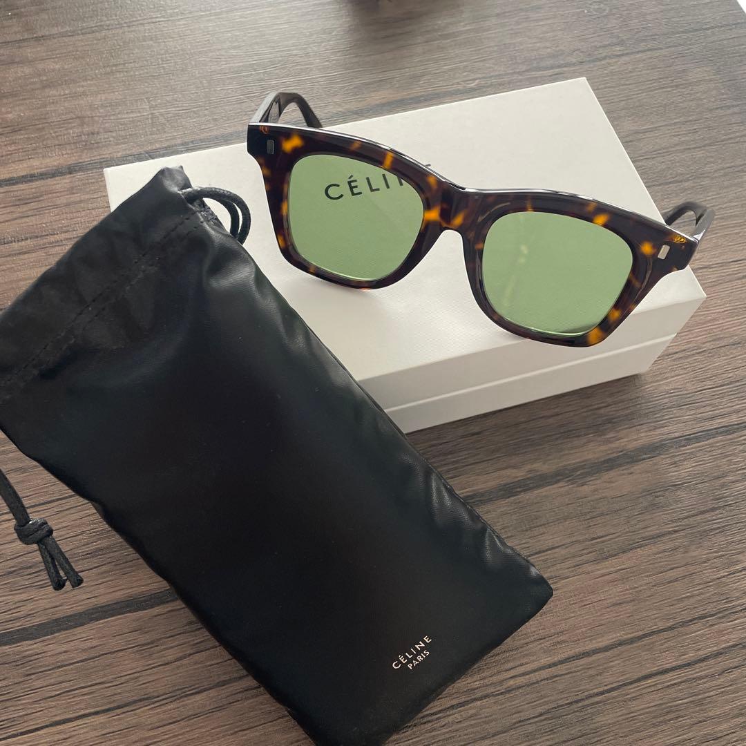 CÉLINE サングラスCL40057F 52F ほぼ新品未使用