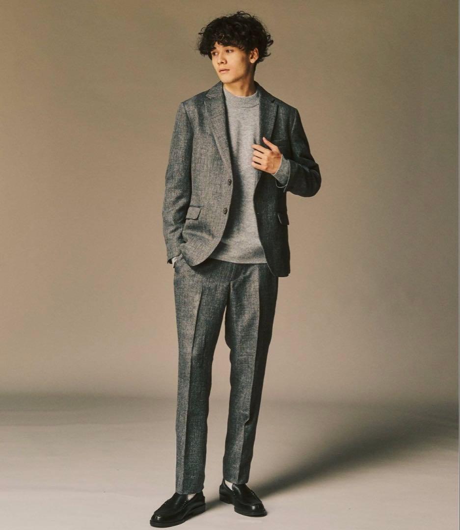 【新品】417 EDIFICEツイード セットアップ ジャケットスラックス