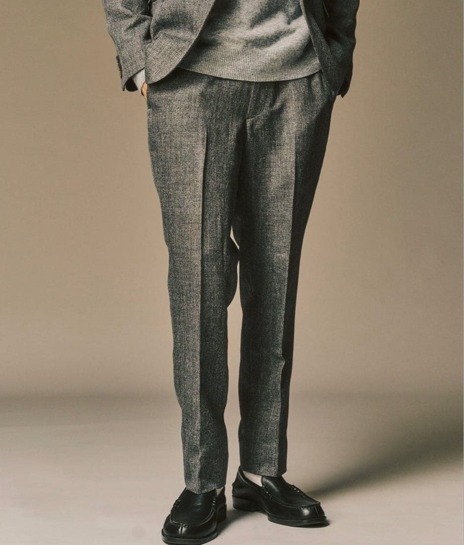 【新品】417 EDIFICEツイード セットアップ ジャケットスラックス