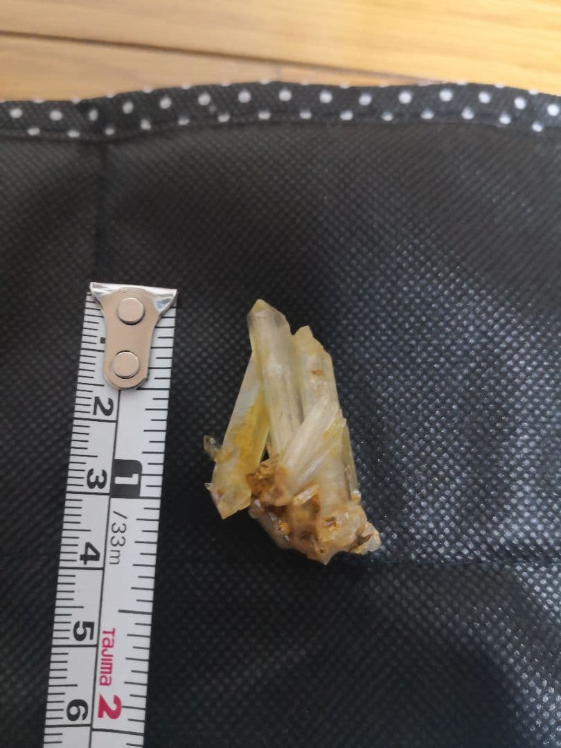 国産鉱物　天川村産　五代松鉱山　洞川　レモン水晶　クリスタル　オマケあり