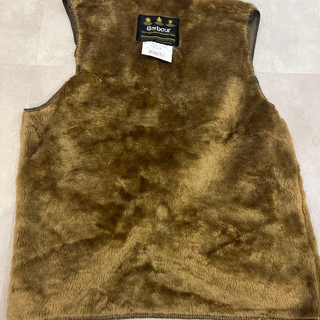 90s Barbour バブアー A297 パイル ライナー C38 英国製