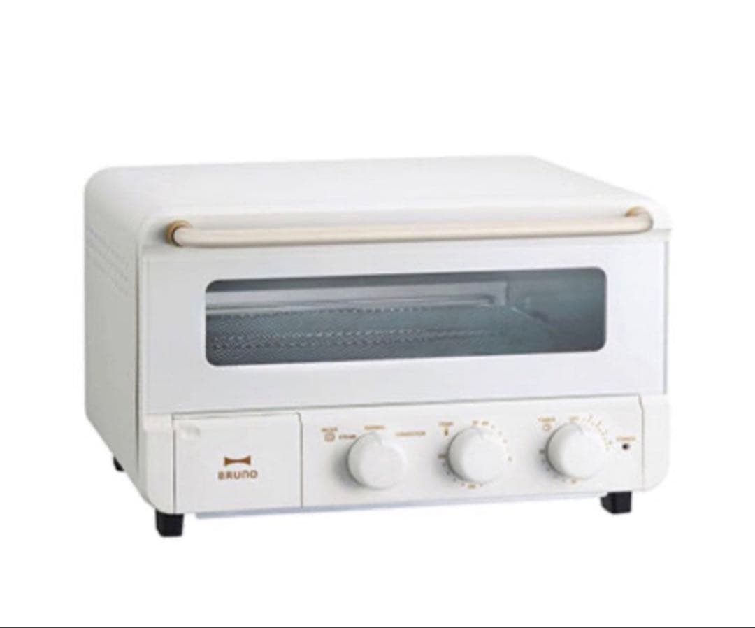 【新品未開封】BRUNO スチーム&ベイクトースター BOE067-ＷＨホワイト