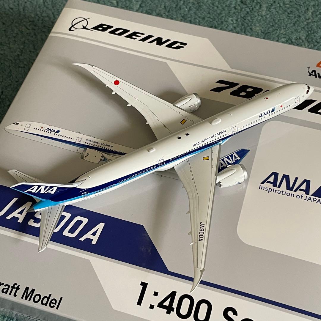 ANA 全日空 787-10 JA900A AV アビエーション スタンド付き