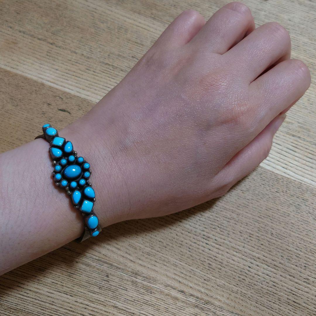 アクセサリー Leo Feeney Turquoise Cuff Bracelet used