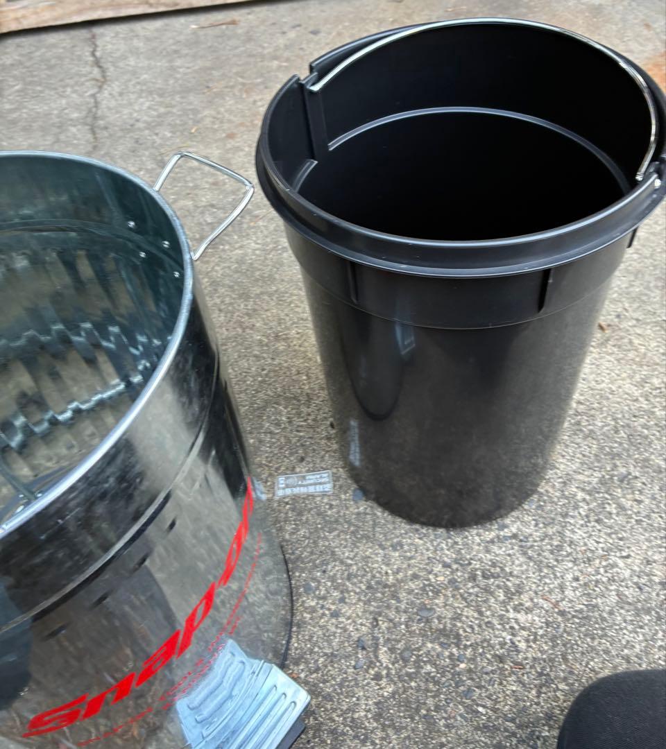 スナップオン！スチール製！ダストボックス！ゴミ箱！12L！Snap-on