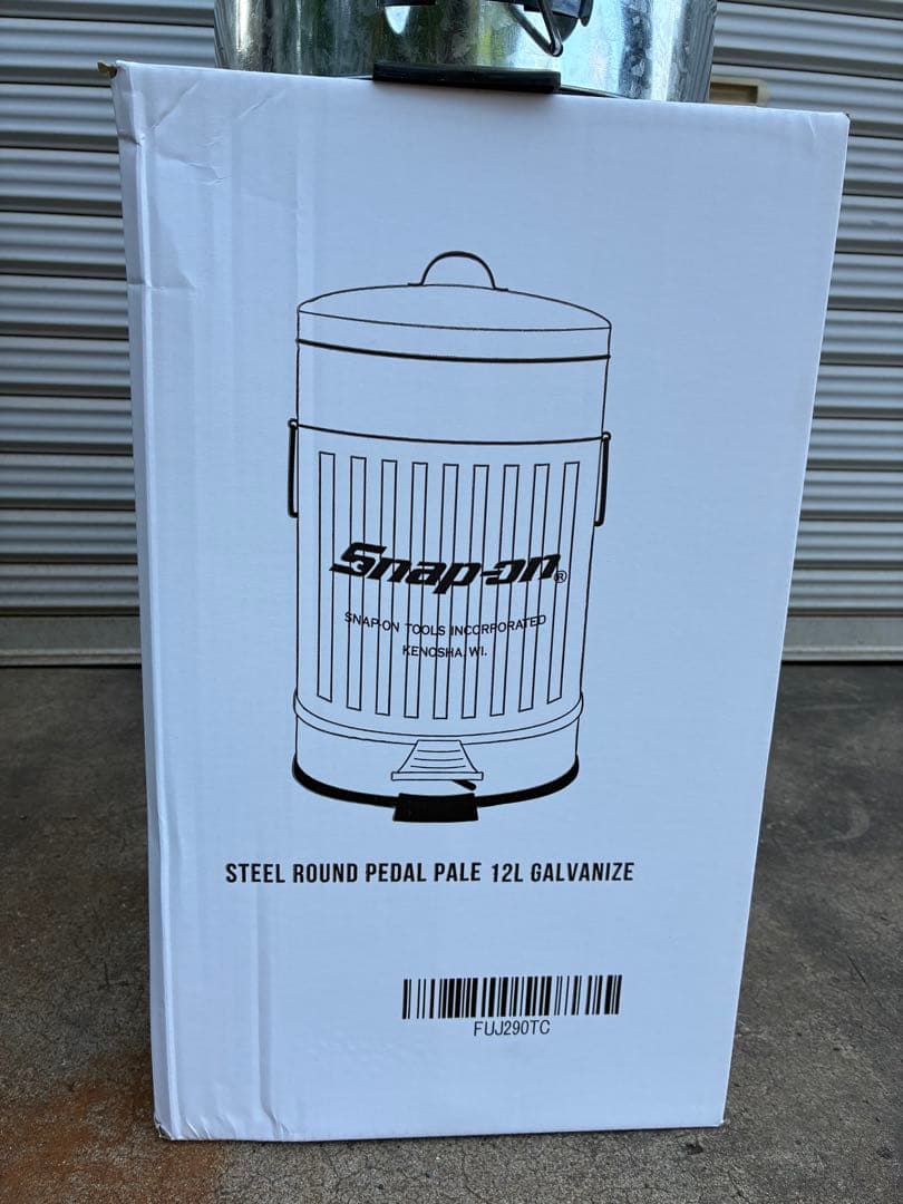 スナップオン！スチール製！ダストボックス！ゴミ箱！12L！Snap-on