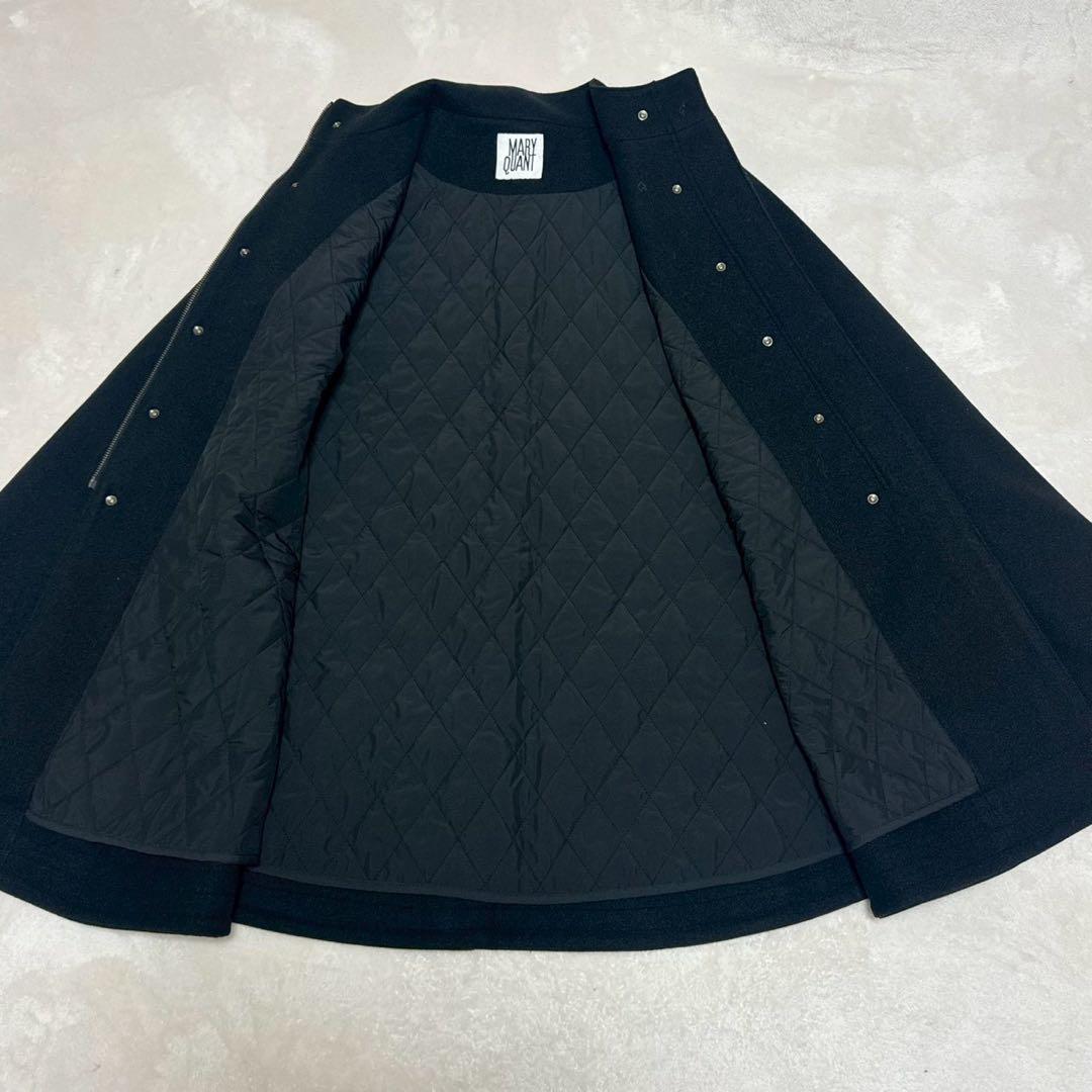 モモ MARY QUANT マリークワント　アーカイブ　ポンチョコート　M