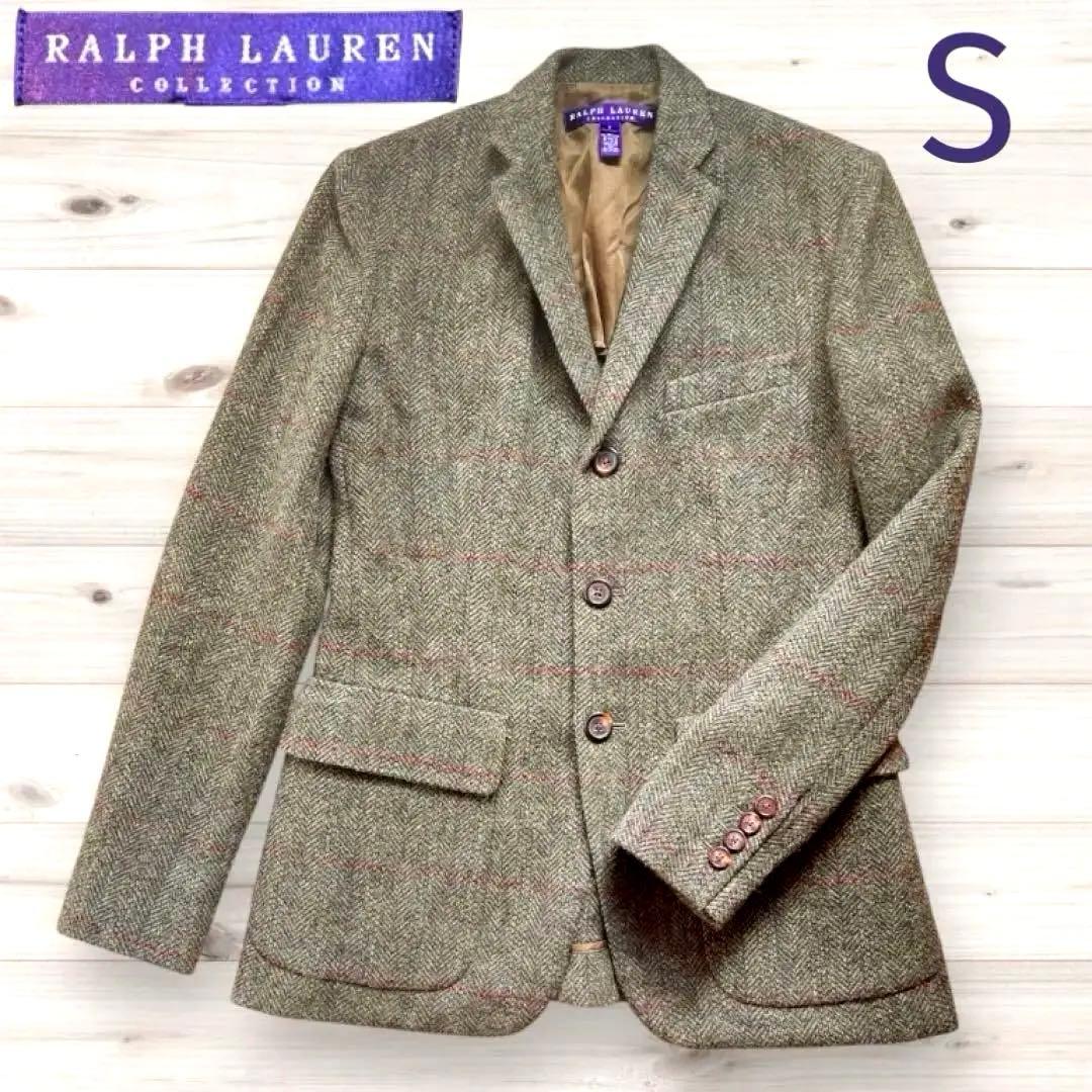 【美品】ラルフローレンコレクション パープルレーベル テーラドジャケット S