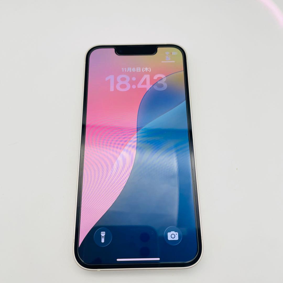 iPhone 13 mini 256GB スターライト　SIMロック解除済