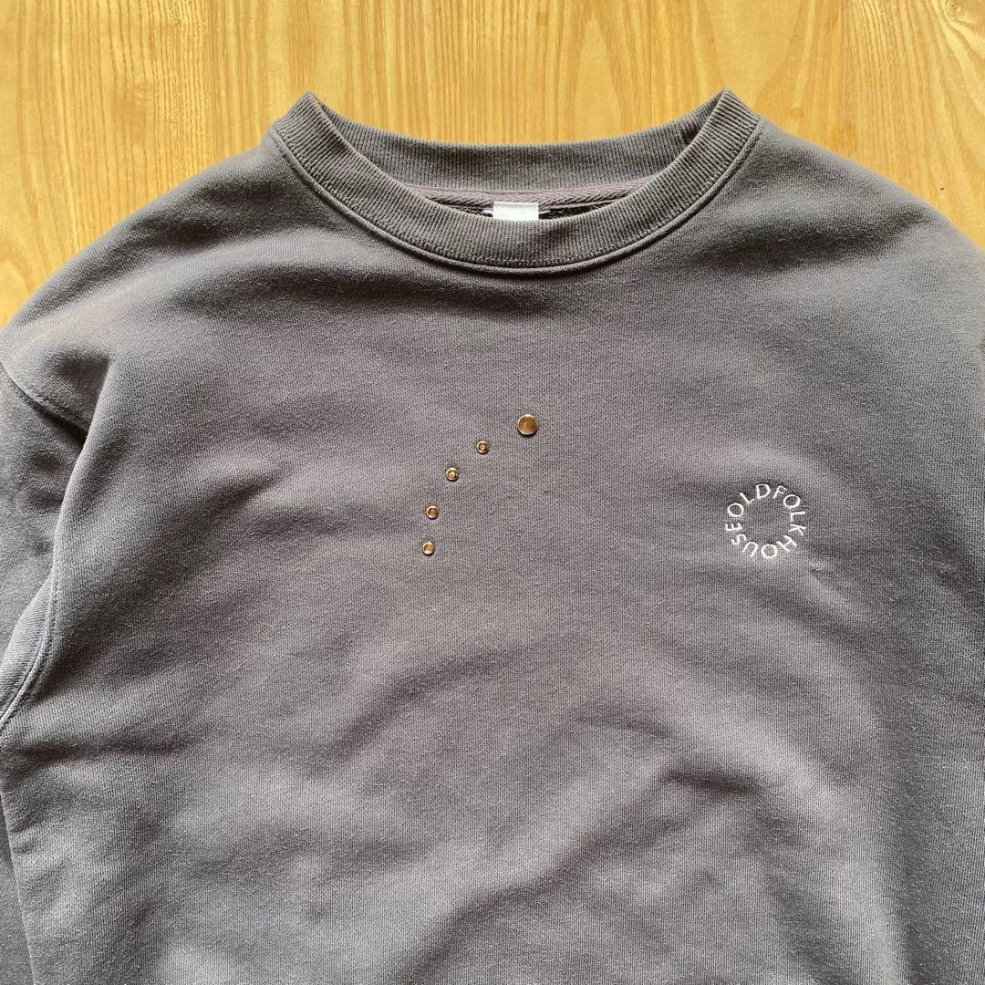 OLD FOLK HOUSE × O代官山 別注スウェットサイズ2 在原みゆ紀黒