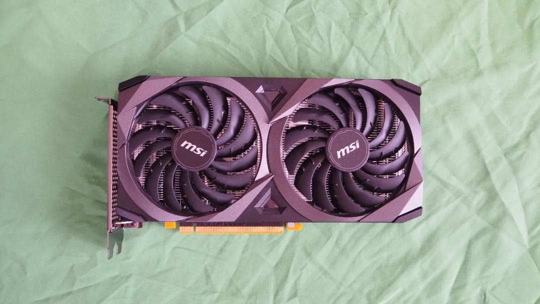 グラフィックボード・グラボ・ビデオカード MSI RTX 3060 Ti VENTUS 2X BLACK OC