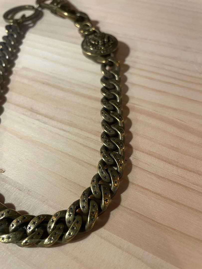 廃盤 CALEE キャリー ウォレットチェーン 真鍮製