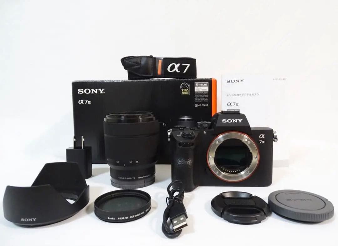 美品 ◆ショット:2,671回◆ SONY ILCE-7M3 α7Ⅲ 28-70