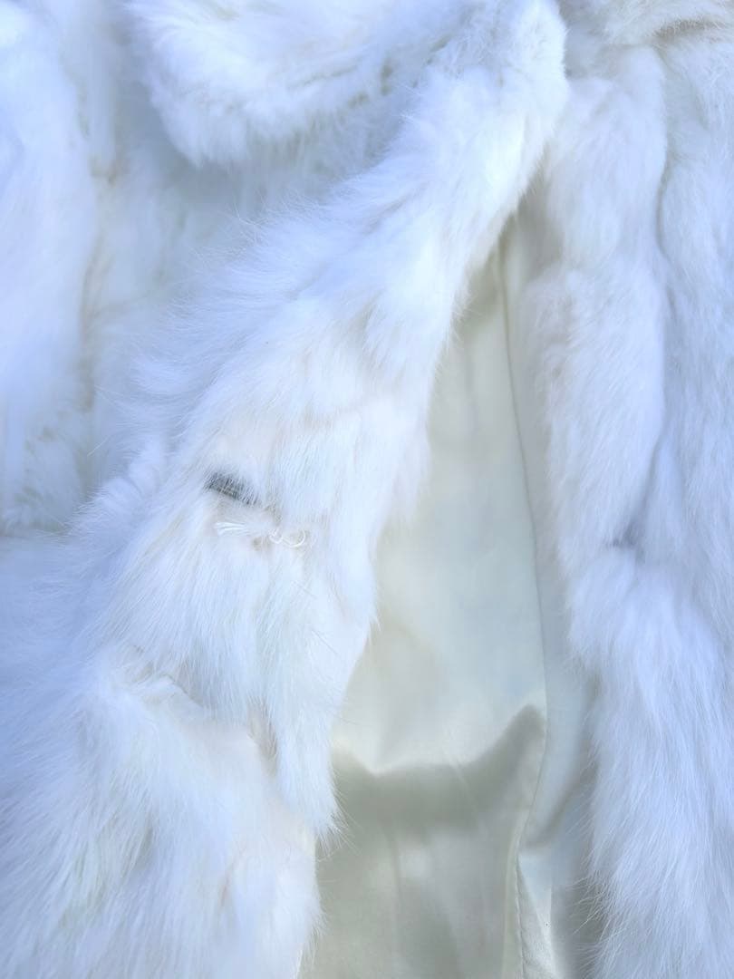 Y2K ラビット ファーコート ファージャケット ギャル archive 00s