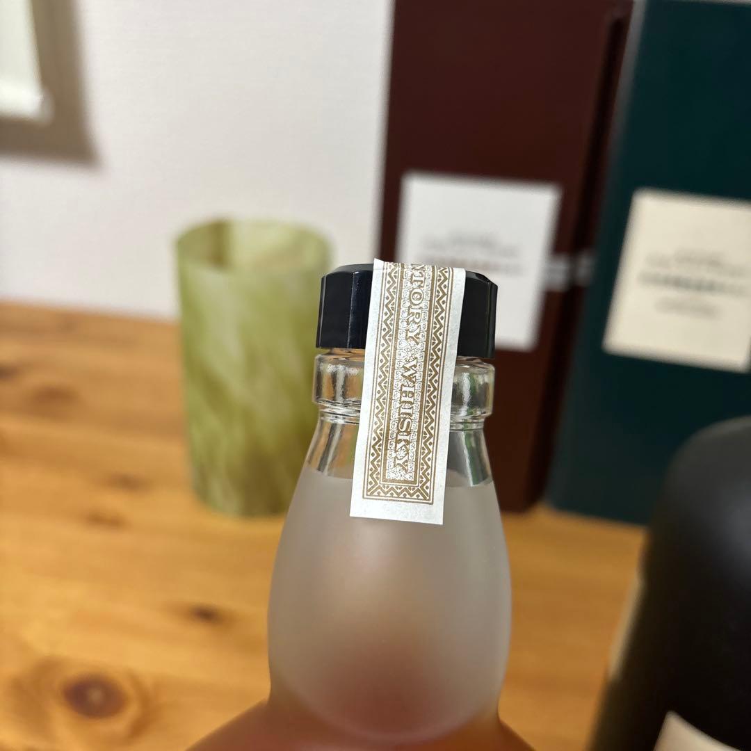 サントリーウイスキー　山崎蒸溜所秘蔵モルト/白州蒸溜所秘蔵モルト　2点セット⑵