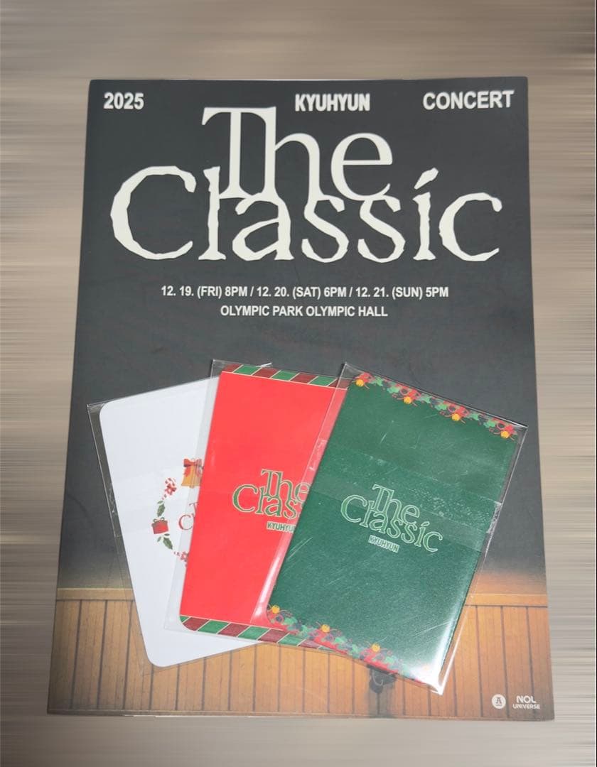 【新品未開封】2025 KYUHYUN The Classic 3日間6枚セット