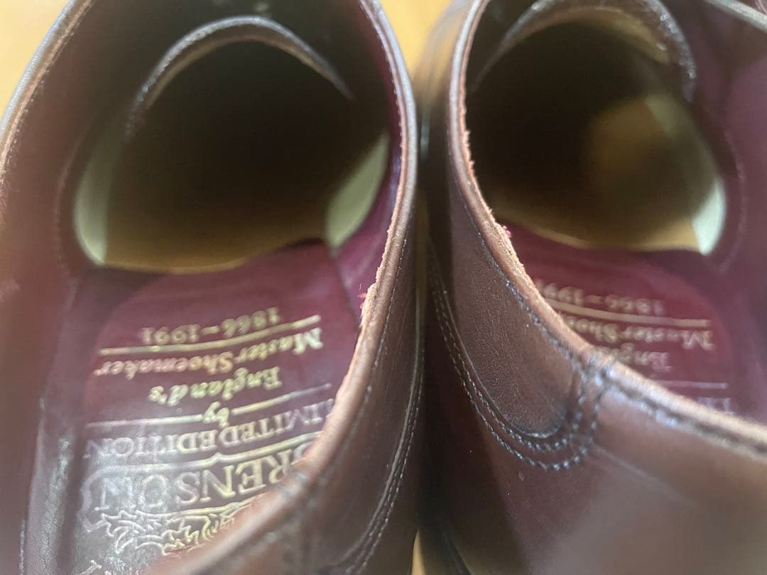 平*野様 【超希少】グレンソン フットマスター 125周年記念モデル 6EFシュ