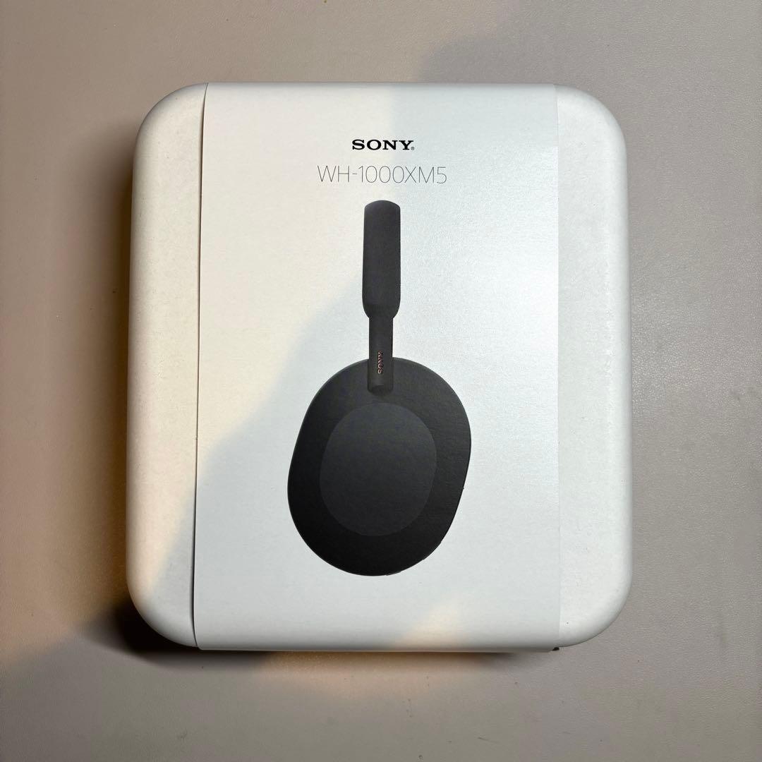 極美品　SONY WH-1000XM5 ブラック ケース付き