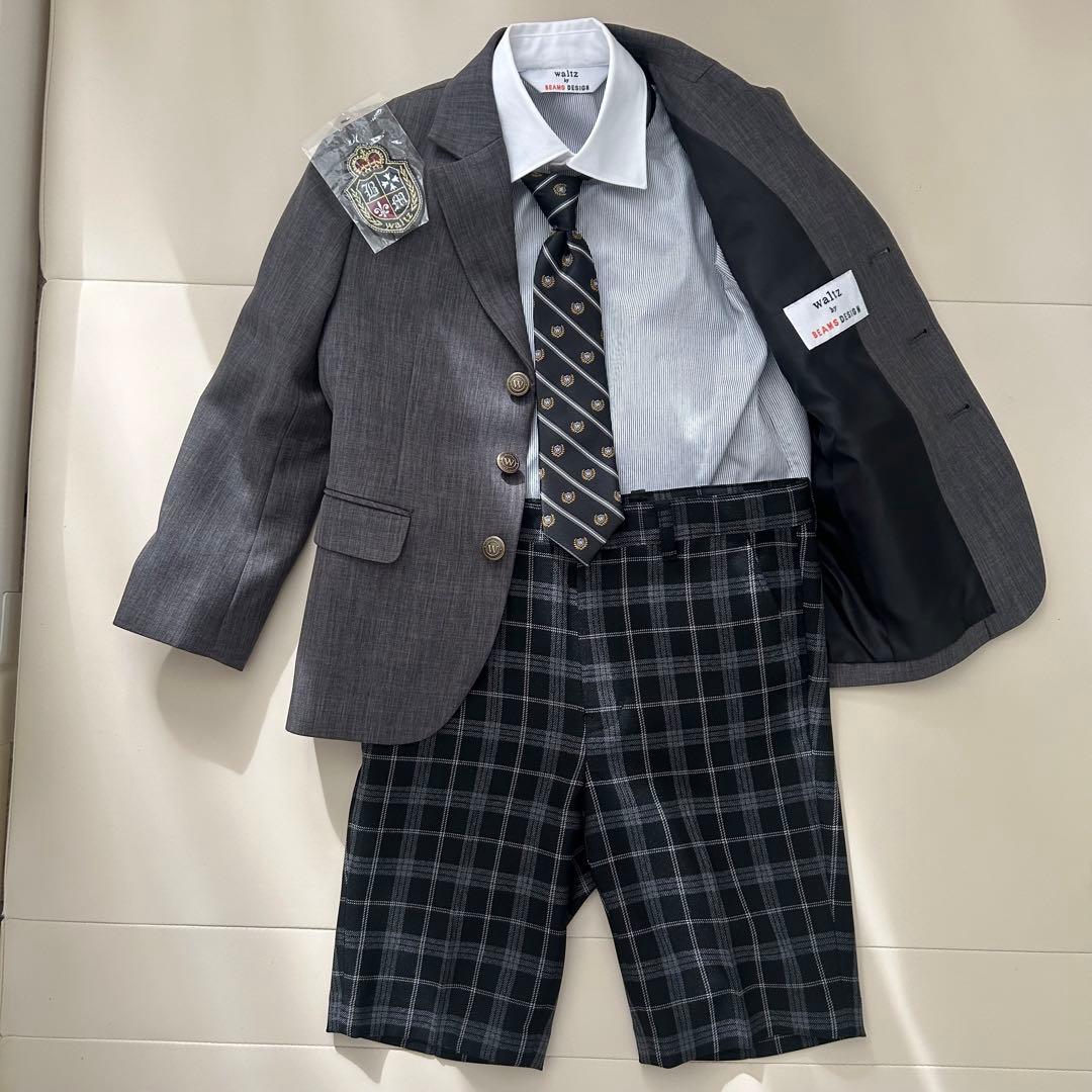 ビームス　キッズ　フォーマル　グレー　120