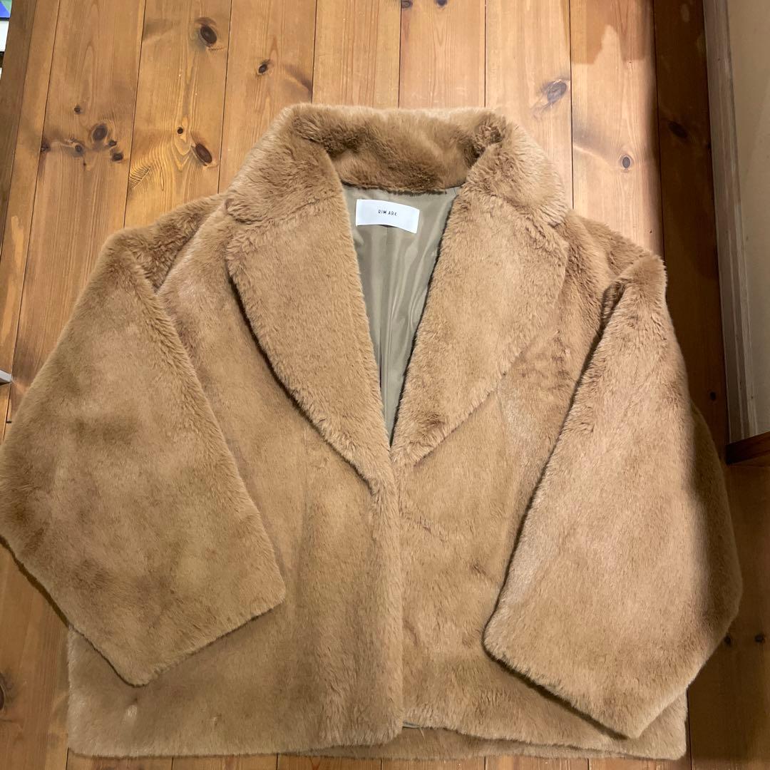 入手困難！　リムアーク　ドルマンフェイクファーコート　RIM•ARK