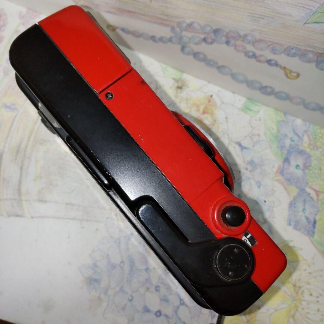 ☆☆極上美品❕動作確認済☆☆ コニカ KONICA C35 EF3 レッド