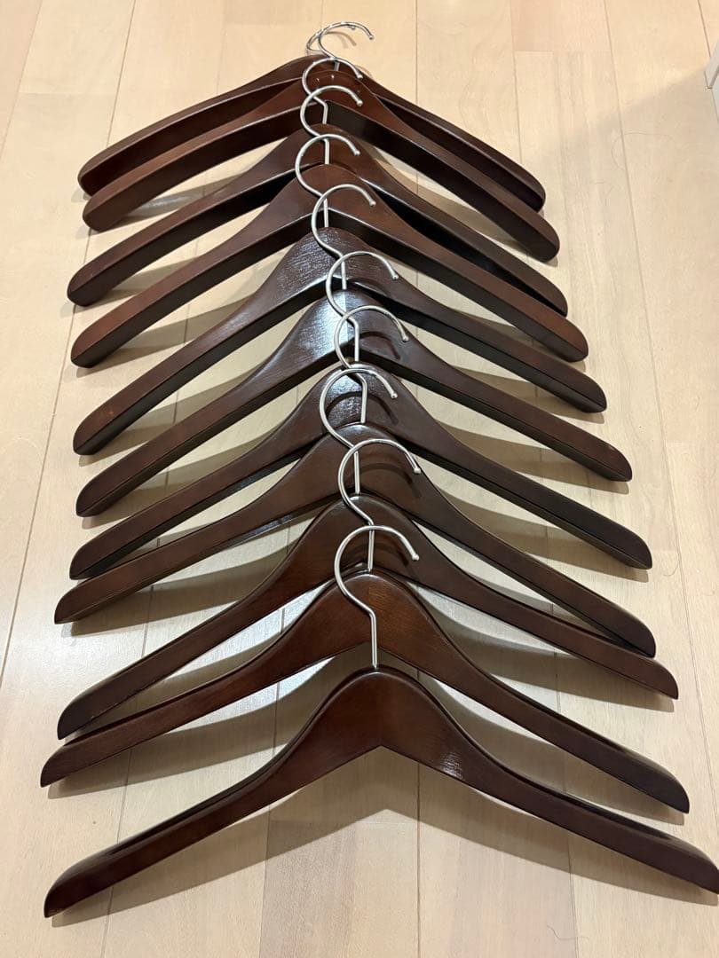 Ralph Lauren 木製ハンガー 11本セット