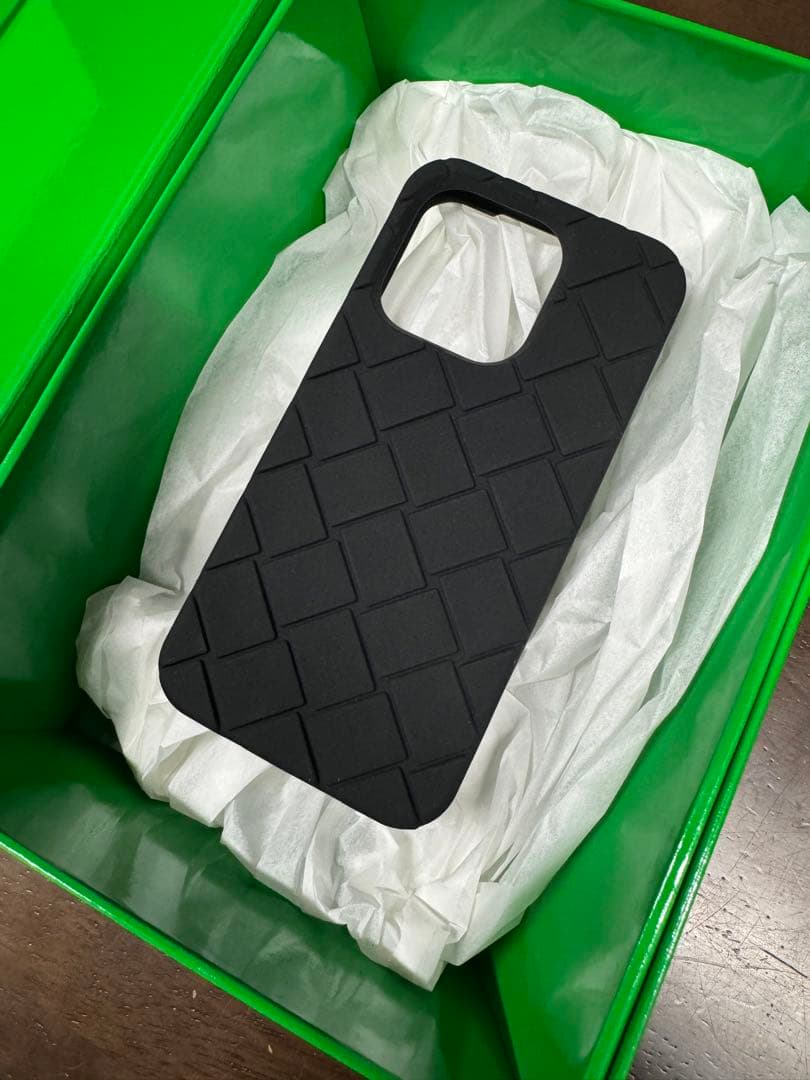 新品未使用 Bottega Veneta ブラック iPhoneケース
