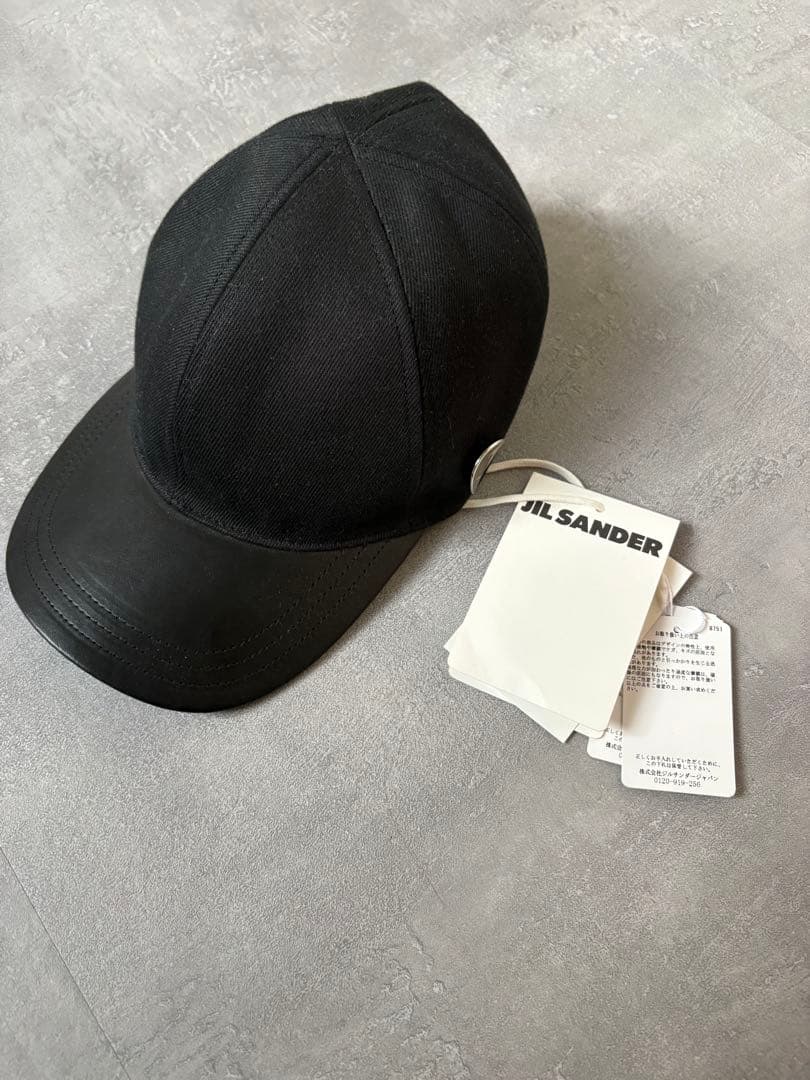 JIL SANDER キャップ　CAP 15 WL